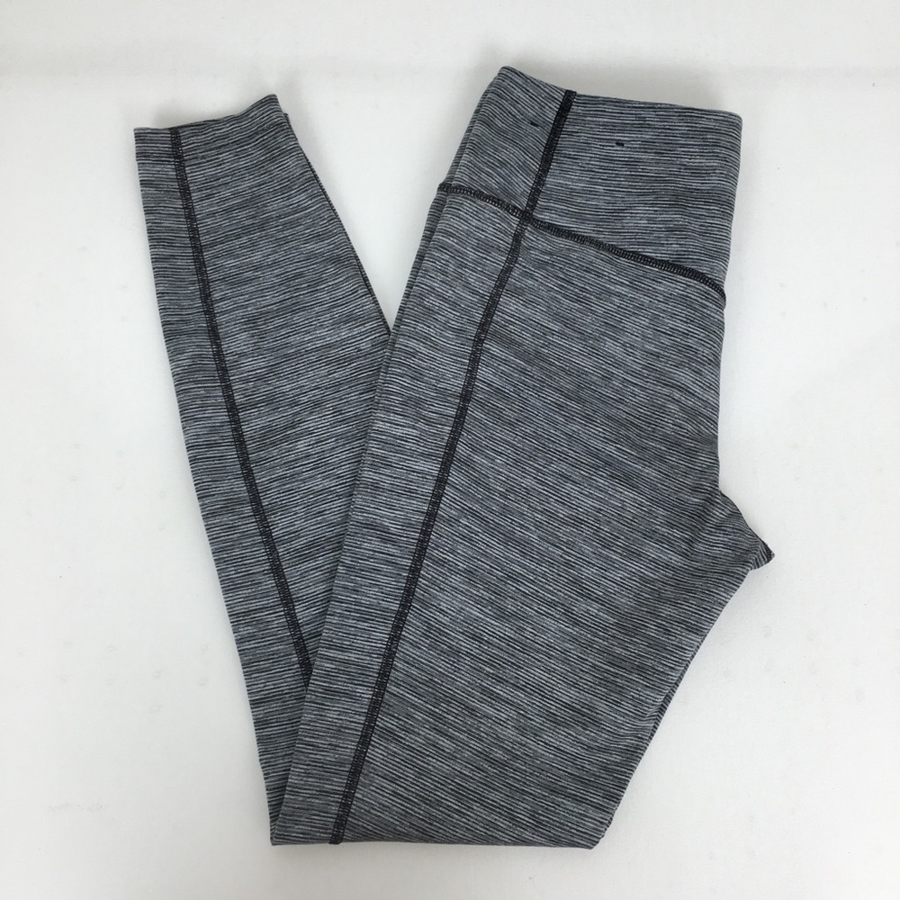 Nike Dri-Fit Gray Space Dye One Legend Full Length Leggings Women’s Size Medium